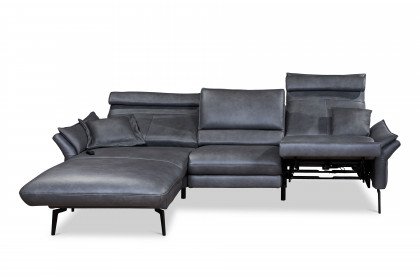MR 230 von Musterring - Ledersofa links anthrazit
