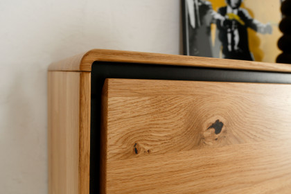 WZ-0625 von GK Möbelvertrieb - Sideboard I aus Wildeiche mit Hirnholz