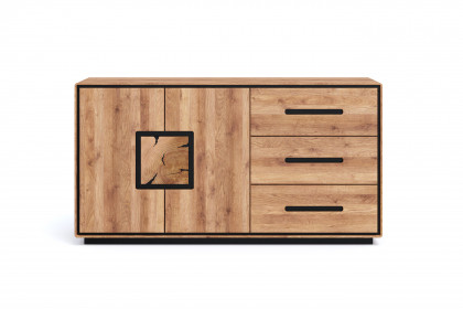 WZ-0625 von GK Möbelvertrieb - Sideboard I aus Wildeiche mit Hirnholz