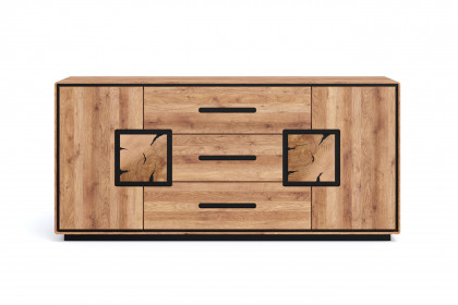 WZ-0625 von GK Möbelvertrieb - Sideboard II aus Wildeiche mit Hirnholz