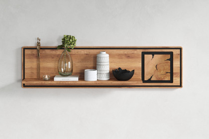 WZ-0625 von GK Möbelvertrieb - Wandboard aus Wildeiche mit Hirnholz