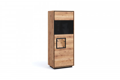 WZ-0625 von GK Möbelvertrieb - Highboard I-R aus Wildeiche mit Hirnholz