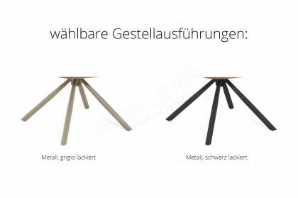 Concept 4 You von BODAHL MØBLER - Esstisch mit Keramikplatte in Macchia-Vecchia Gold
