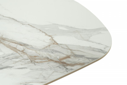 Concept 4 You von BODAHL MØBLER - Keramiktisch in Macchia-Vecchia Gold & Grigio