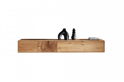 WZ-0626 von GK Möbelvertrieb - Lowboard II aus Wildeiche mit Hirnholz