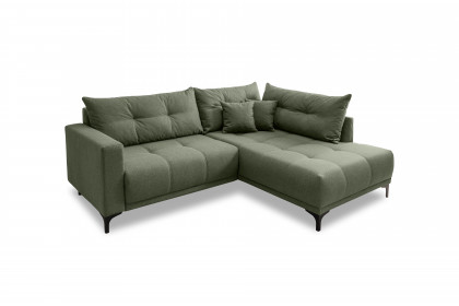 Revalto von Benformato - Ecksofa rechts dunkelgrün