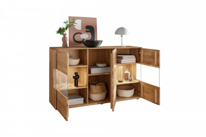 WZ-0626 von GK Möbelvertrieb - Sideboard II aus Wildeiche mit Hirnholz