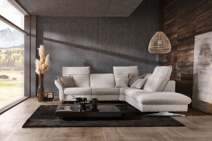 HU-RL17008 von Hukla - Polstersofa rechts natur