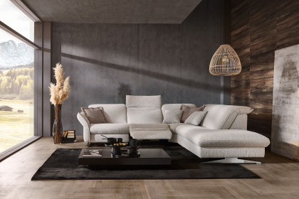 HU-RL17008 von Hukla - Polstersofa rechts natur