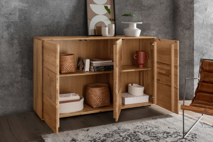 WZ-0626 von GK Möbelvertrieb - Sideboard I aus Wildeiche mit Hirnholz