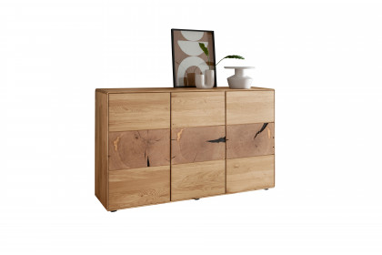 WZ-0626 von GK Möbelvertrieb - Sideboard I aus Wildeiche mit Hirnholz