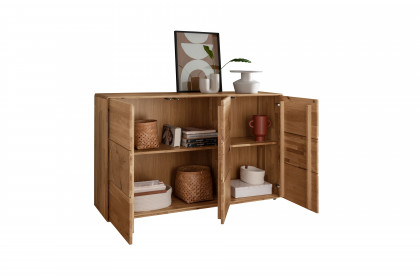 WZ-0626 von GK Möbelvertrieb - Sideboard I aus Wildeiche mit Hirnholz