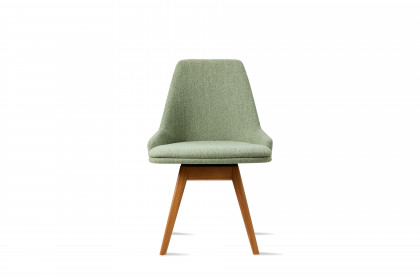 #819 Dining Chair von Skovby - Esszimmerstuhl grün, drehbar
