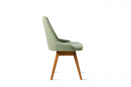 #819 Dining Chair von Skovby - Esszimmerstuhl grün, drehbar