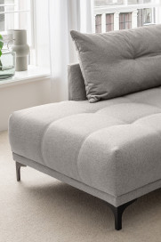 Revalto von Benformato - Ecksofa Variante links grau