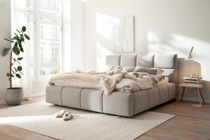 Samba von Candy Sleep - Polsterbett silver