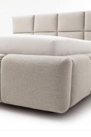 Samba von Candy Sleep - Polsterbett silver