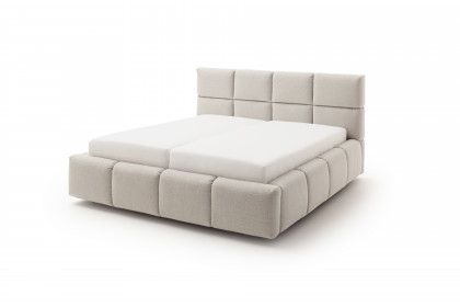Samba von Candy Sleep - Polsterbett silver