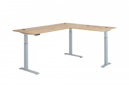 Clyde von Innostyle - Büroensemble mit höhenverstellbarem Ecktisch