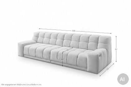 London von AZ Iwaniccy - Big Sofa beige