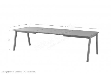#142 Dining Table von Skovby - Esszimmertisch ca. 174 x 100 cm