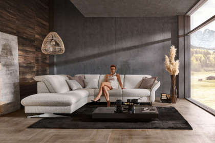 HU-RL17008 von Hukla - Polstersofa links natur