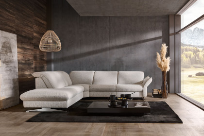 HU-RL17008 von Hukla - Polstersofa links natur
