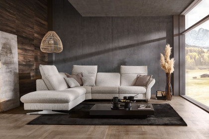 HU-RL17008 von Hukla - Polstersofa links natur