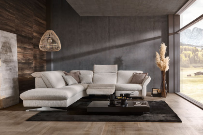 HU-RL17008 von Hukla - Polstersofa links natur