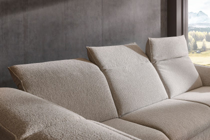 HU-RL17008 von Hukla - Polstersofa links natur