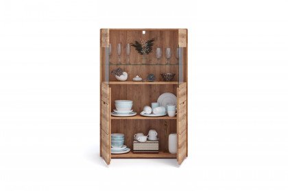WZ-0663 von GK Möbelvertrieb - Highboard II aus Wildeiche