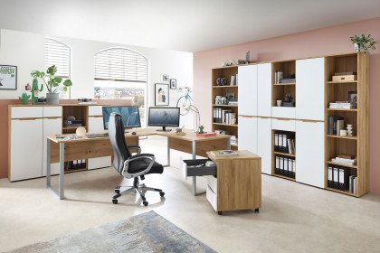 Clyde von Innostyle - Büromöbelset mit Highboard