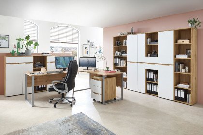 Clyde von Innostyle - Büromöbelset mit Highboard