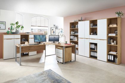 Clyde von Innostyle - Büromöbelset mit Highboard