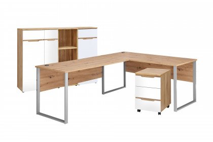 Clyde von Innostyle - Büromöbelset mit Highboard