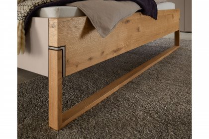 Jörn von Musterring - Liegenbett 180x200 cm champagner - Wildeiche