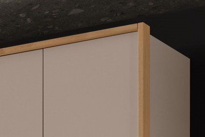 Jörn von Musterring - Kleiderschrank 6-türig champagner - Spaltholz