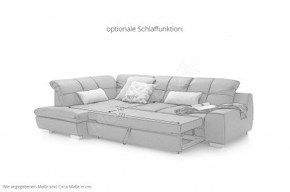 SO 1200 von set one by Musterring - Ecksofa links grey
