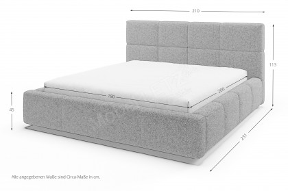 Samba von Candy Sleep - Polsterbett green
