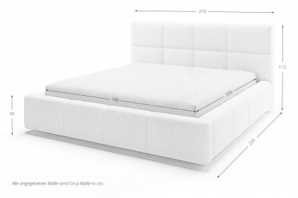 Samba von Candy Sleep - Polsterbett white