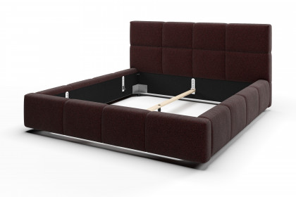 Samba von Candy Sleep - Polsterbett burgunder