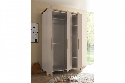 Hilda von POL Power - Drehtürenschrank kaschmir - Mauvella Oak