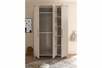 Hilda von POL Power - Drehtürenschrank kaschmir - Mauvella Oak