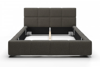 Samba von Candy Sleep - Polsterbett steel-grey