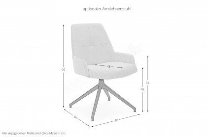 T 4010 von Musterring - Esszimmertisch aus Charakter-Eiche