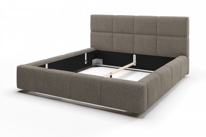 Samba von Candy Sleep - Polsterbett taupe