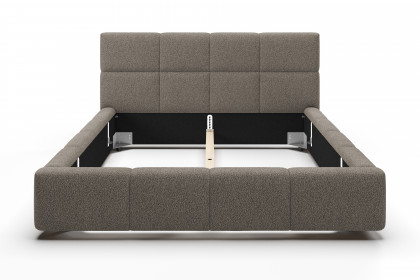 Samba von Candy Sleep - Polsterbett taupe