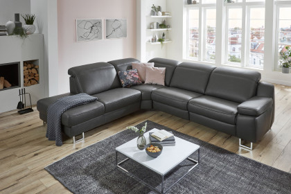 HU-RL16013 von Hukla - Couchgarnitur links charcoal
