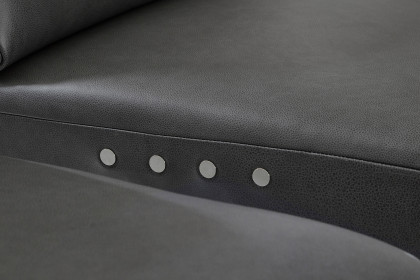 HU-RL16013 von Hukla - Couchgarnitur links charcoal