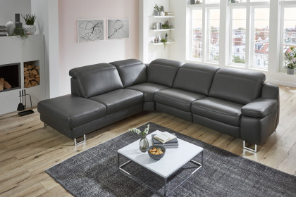 HU-RL16013 von Hukla - Couchgarnitur links charcoal